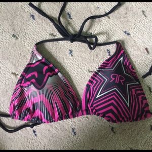 Fox and Rockstar bikini top