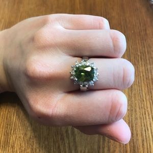 Peridot ring