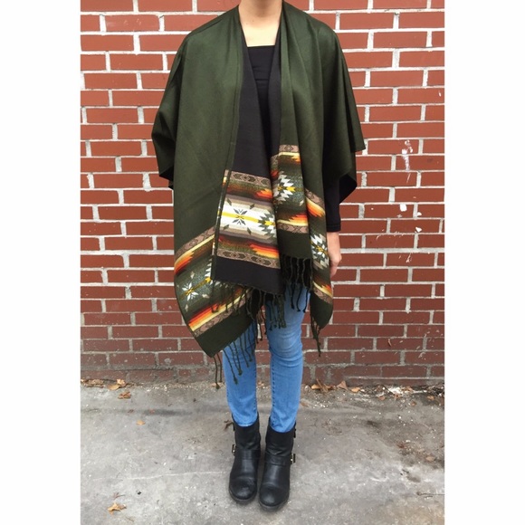Colombian handcrafted ponchos/capes!