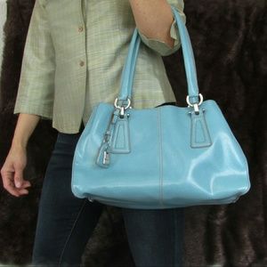 Liz Claiborne satchel purse- amazing compartments