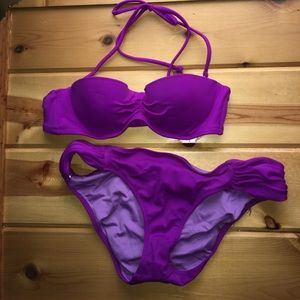 Purple VS swimsuit