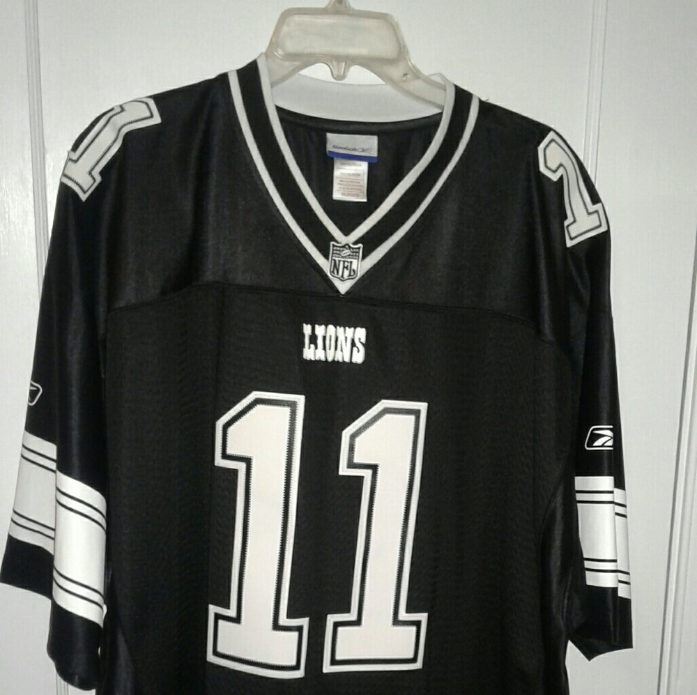 Vintage Roy Williams Lions Reebok jersey