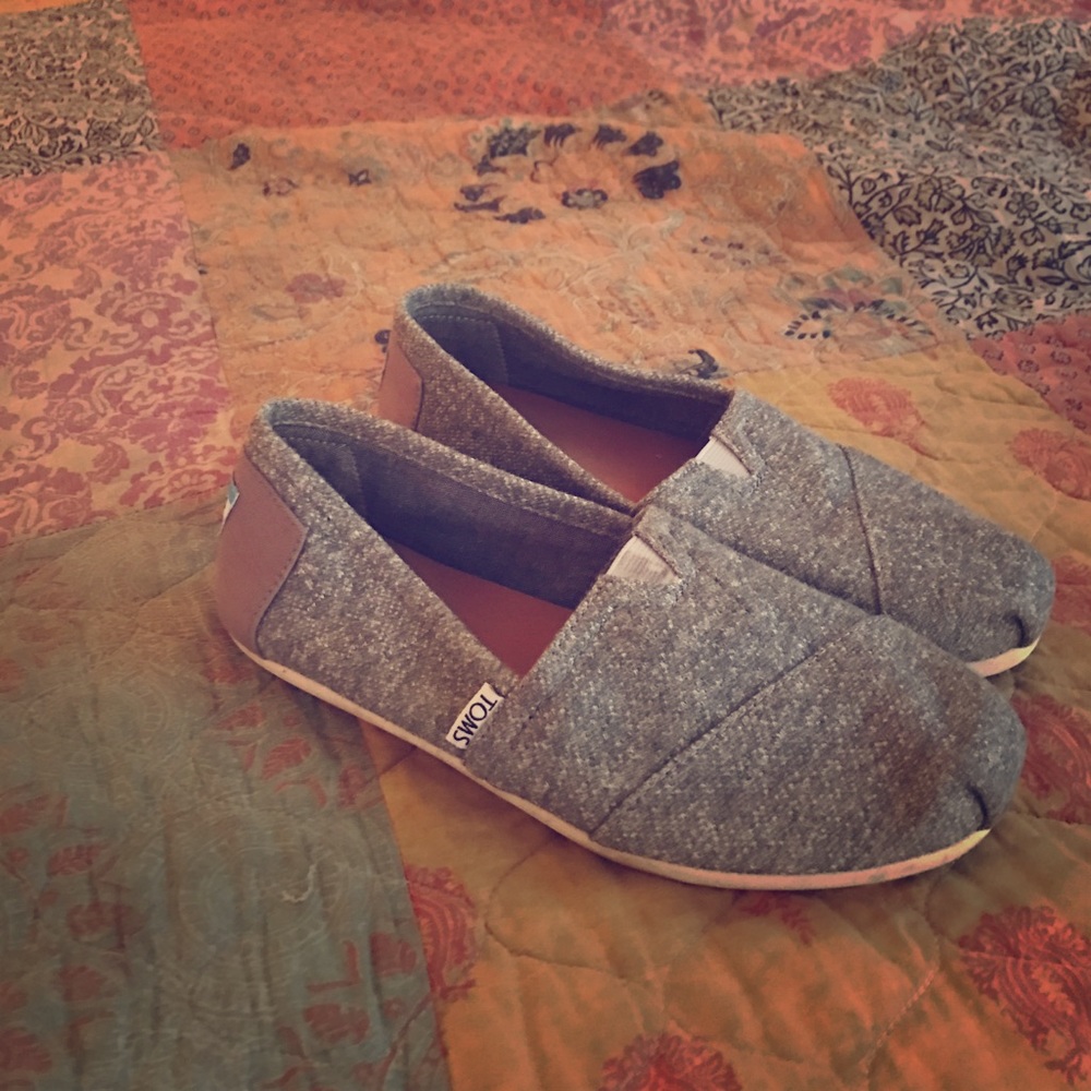 Heather grey TOMS