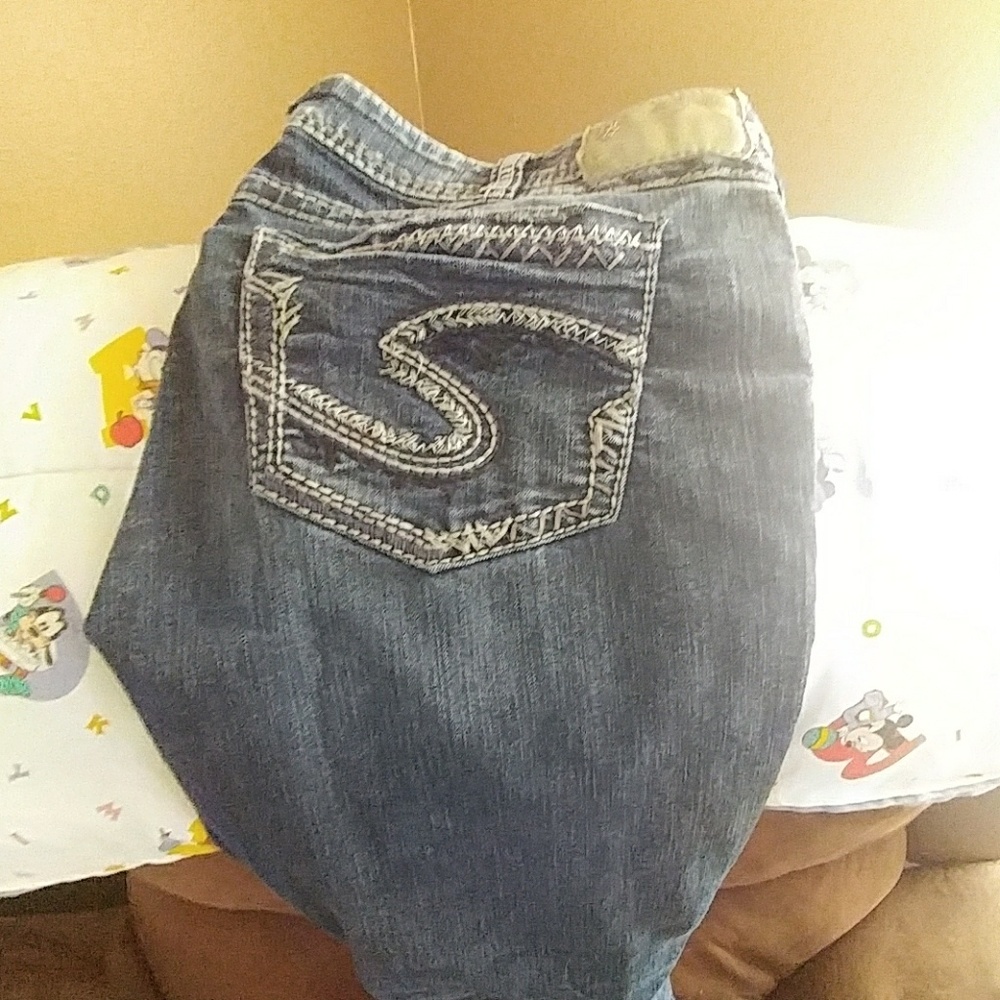 Silver jeans