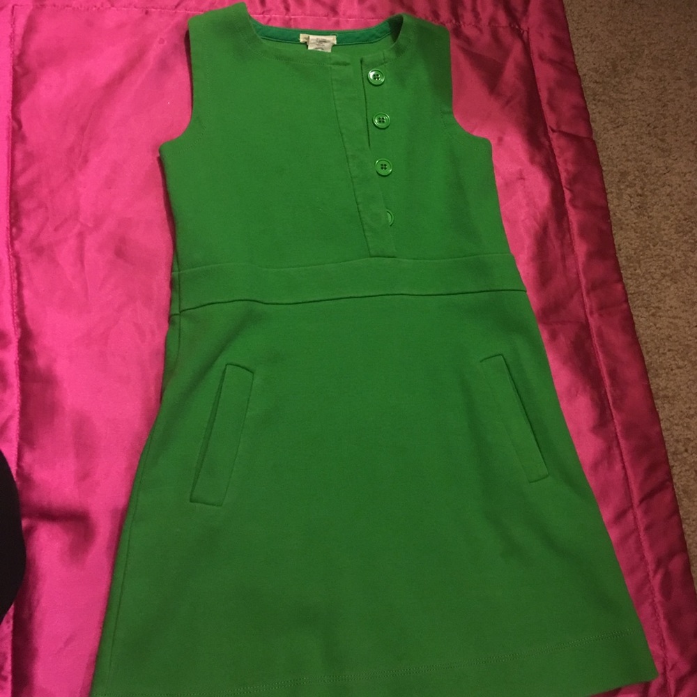 Crewcuts  size 7t green dress