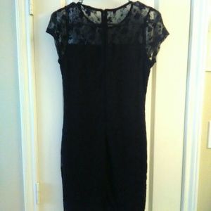 Monteau lace zip up dress size large