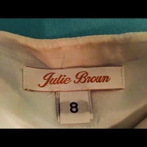 julie brown Skirts - Adorable silk mini skirt w pretty spring colors julie brown Skirts - Adorable silk mini skirt w pretty spring colors