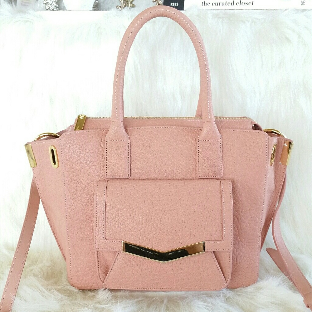 | TIME'S ARROW Jo mini leather satchel