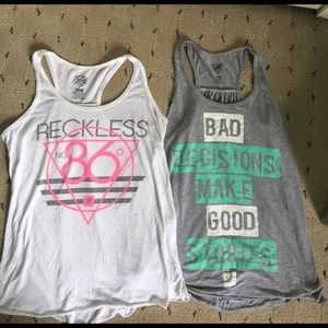 2 Y&R tanks from Pacsun!