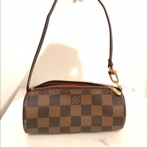 LOUIS VUITTON Damier Ebene Mini Papillon 👝