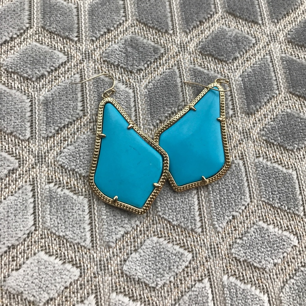 Kendra Scott turquoise earrings!