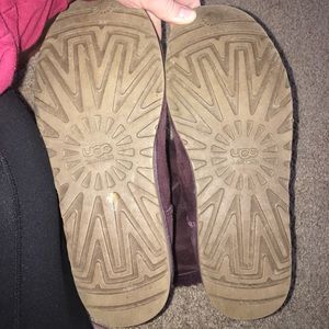 Purple bailey button uggs