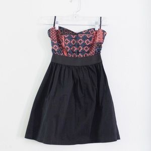 ecote Urban outfitters strapless dress