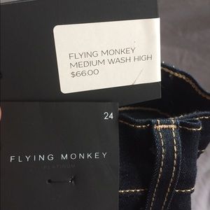 Flying Monkey Medium Wash high-rise jeans