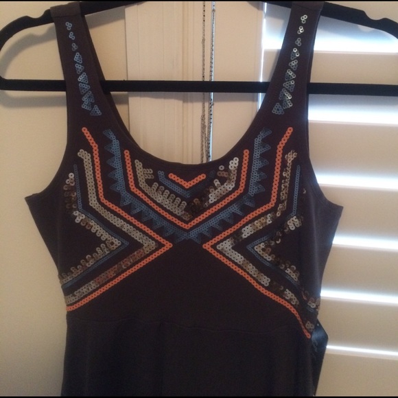 EXPRESS fit and flare dress - Picture 2 of 2