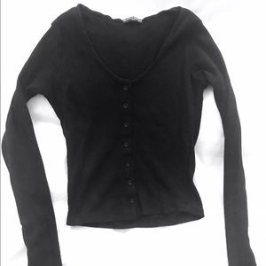 Long sleeved Henley from brandy Melville