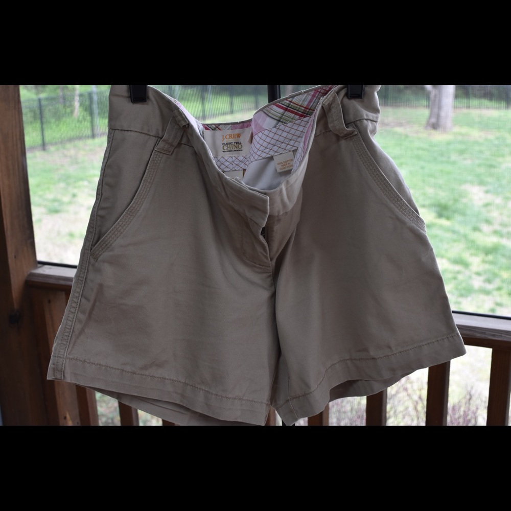 J crew chino shorts