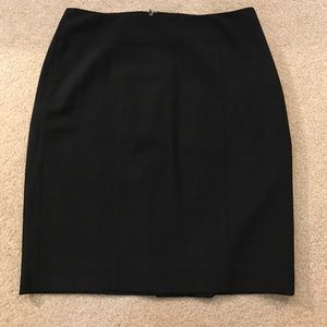Loft black pencil skirt
