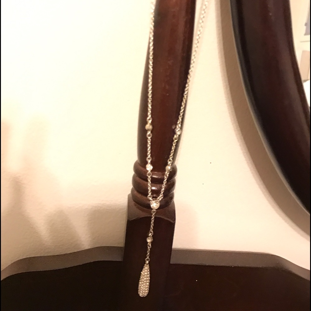 Silver Anne Klein necklace