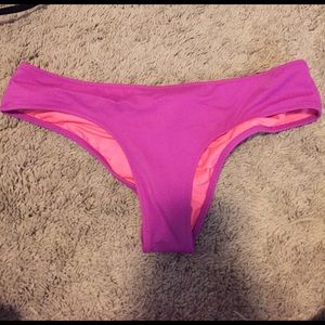 Cheeky purple Victoria secret bottoms