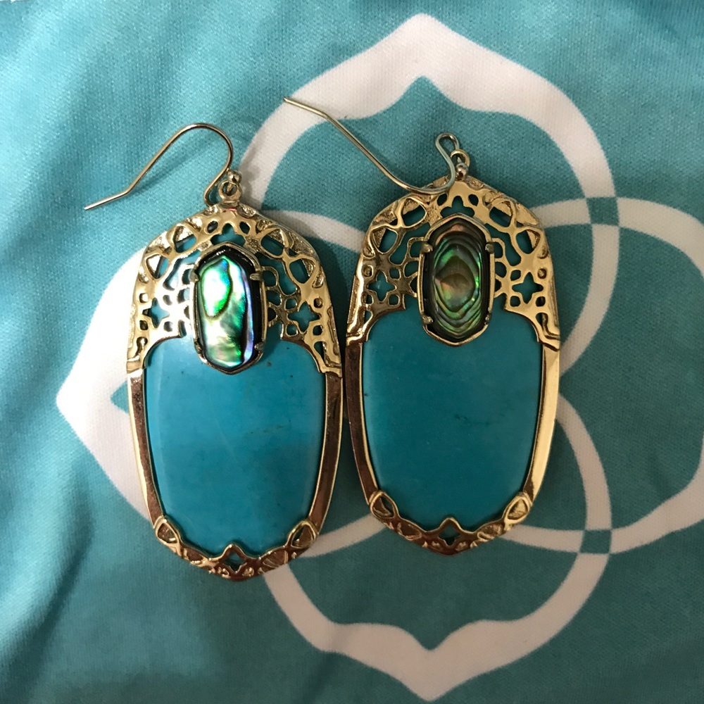 Kendra Scott Deva Earrings RARE. HARD TO FIND.