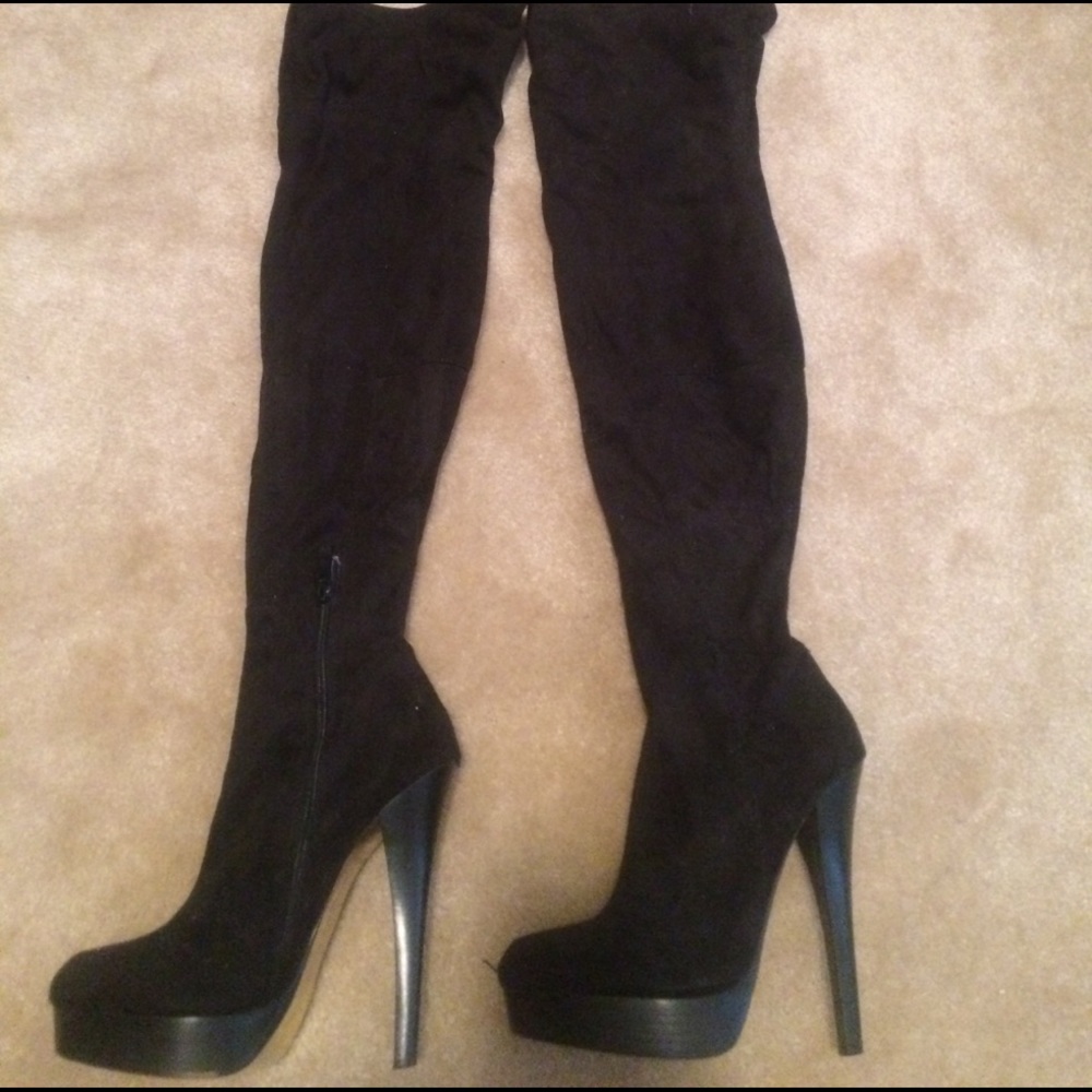 BEBE over the knee boots