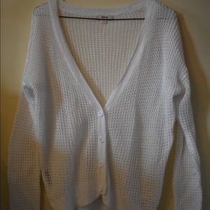 White Cardigan