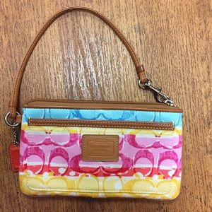Coach wristlet