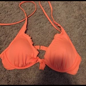 Bright orange Victoria secret top