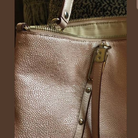 Coach Kelsey Studded Leather TubeRose Pink 35208