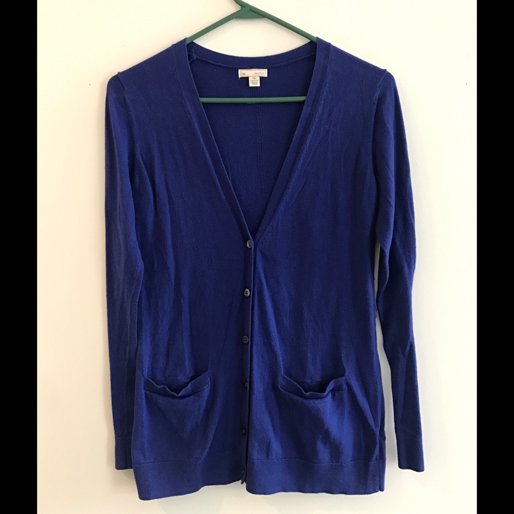 Blue Cardigan Size XS
