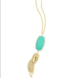 Kendra Scott Teal Rayne Necklace