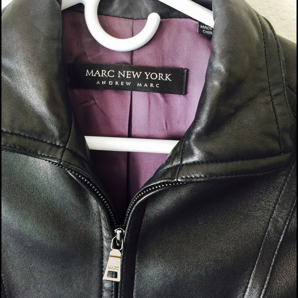 Black leather jacket - Picture 2 of 4