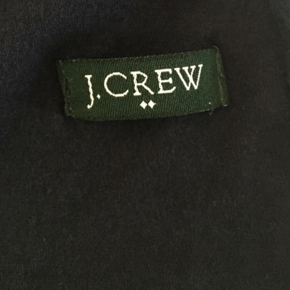 J. Crew Navy Knit Scarf - Picture 3 of 3