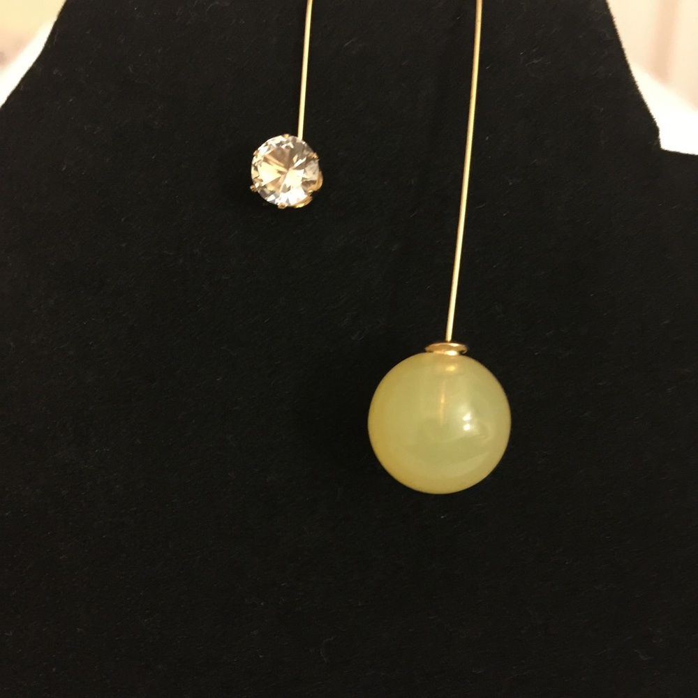 Two sided earrings