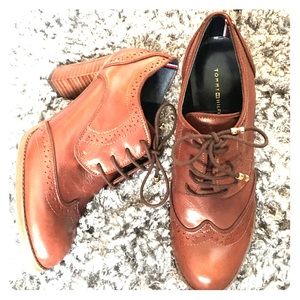 Brand-new, beautiful leather, Tommy Hilfiger shoes