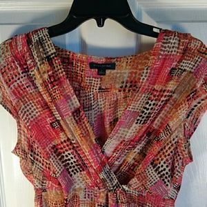 SOLD Banana Republic Abstract Blouse