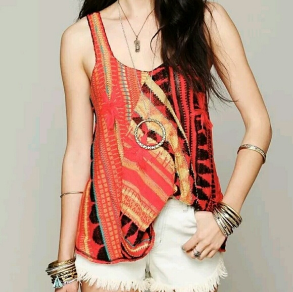 Free People Tops - NWT Free People Madagascar Tank S