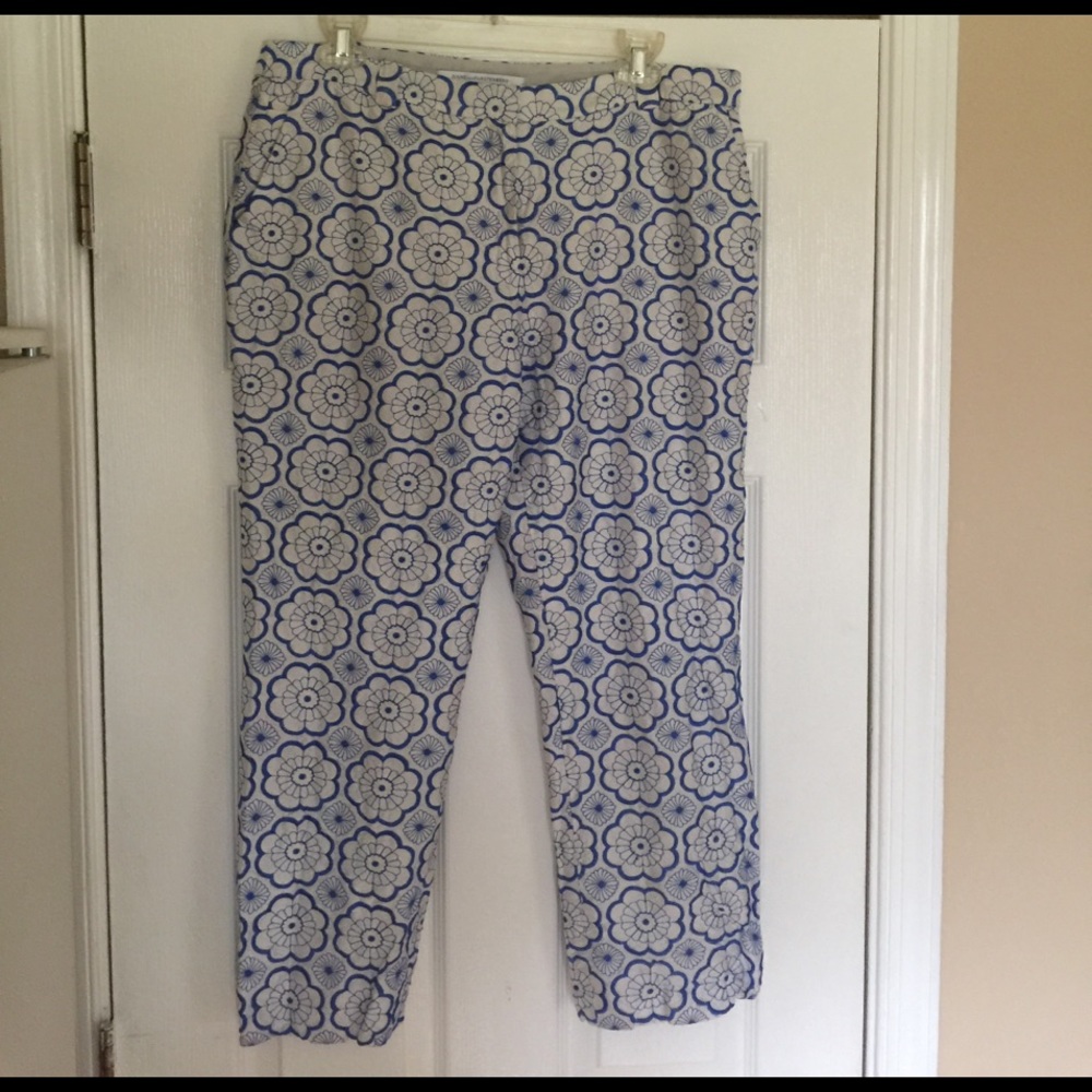 Stunning silk capris by Diane vonFurstenberg