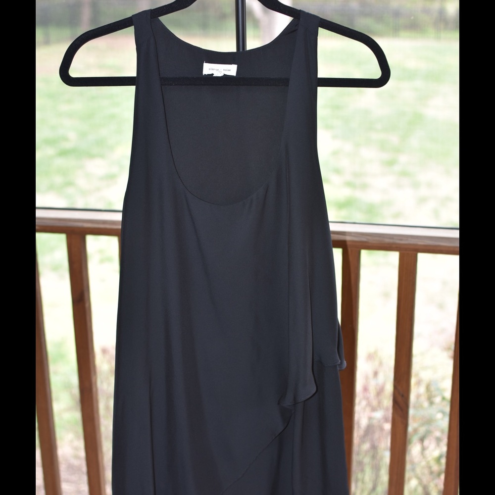 Urban outfitters black asymmetric dress