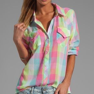 Rails Taylor Gauze button-down sz Sml PERFECT!