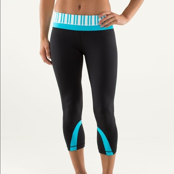 lululemon athletica Pants - New Lululemon Run Inspire Crop size 4