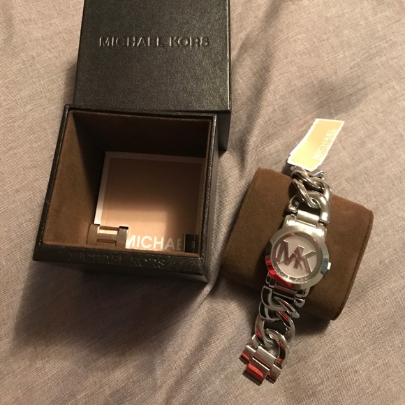 Brand New Michael Kors silver watch