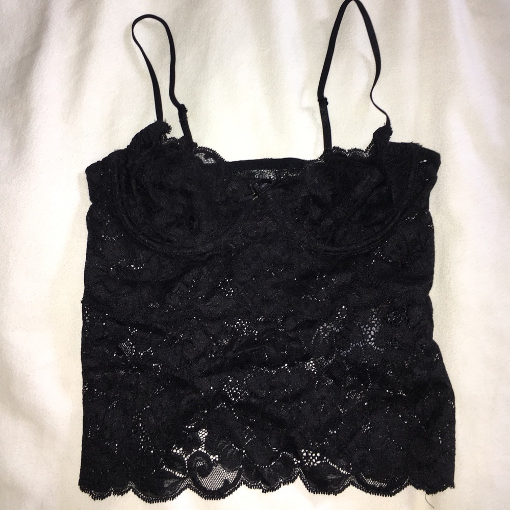 Lace tank top