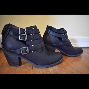 Black booties