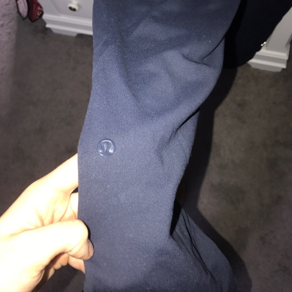 Navy blue lululemon joggers - Picture 4 of 4
