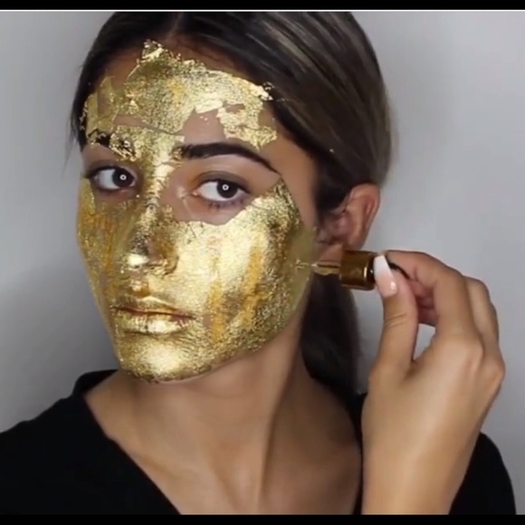24k gold leaf sheets face mask bundle sale - Picture 4 of 8