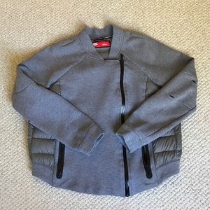 Nike Tech Aeroloft Bomber Jacket - grey