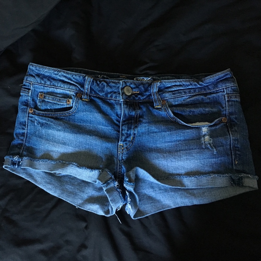 AEO Denim Stretch Shorts