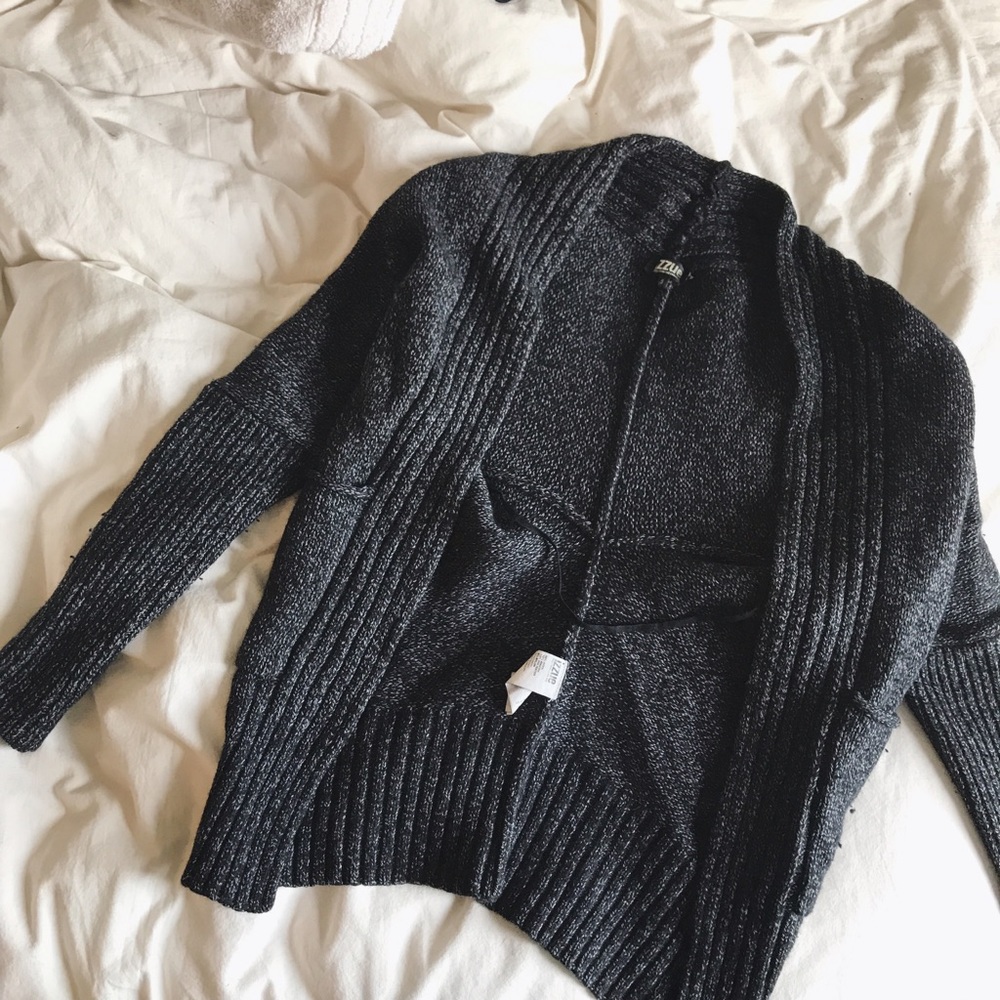 IZZUE woven cardigan